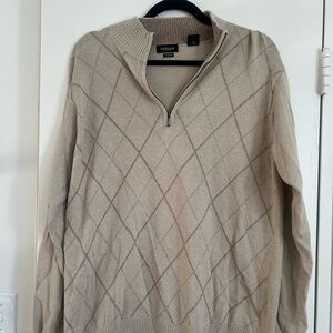 Van Heusen Men's Beige Sweater